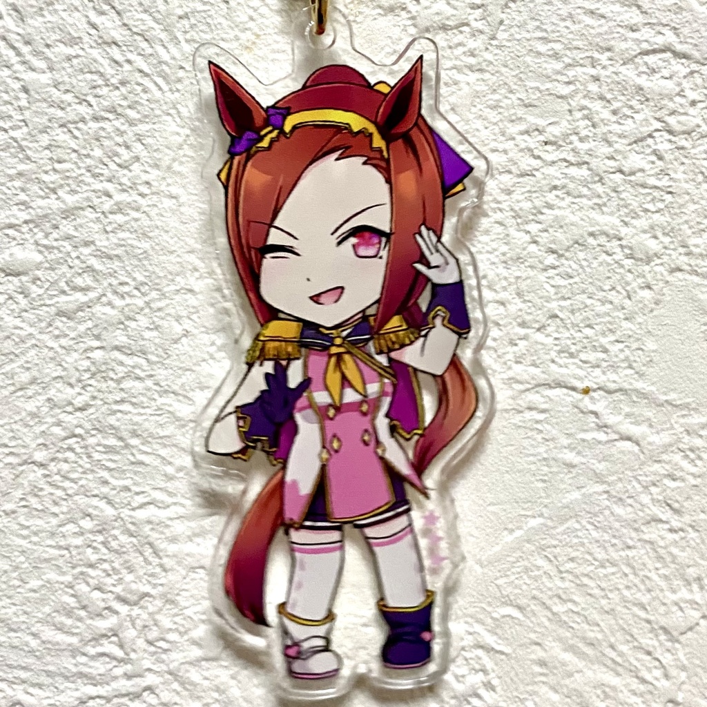 サクラバクシンオー🍬アクリルキーホルダー