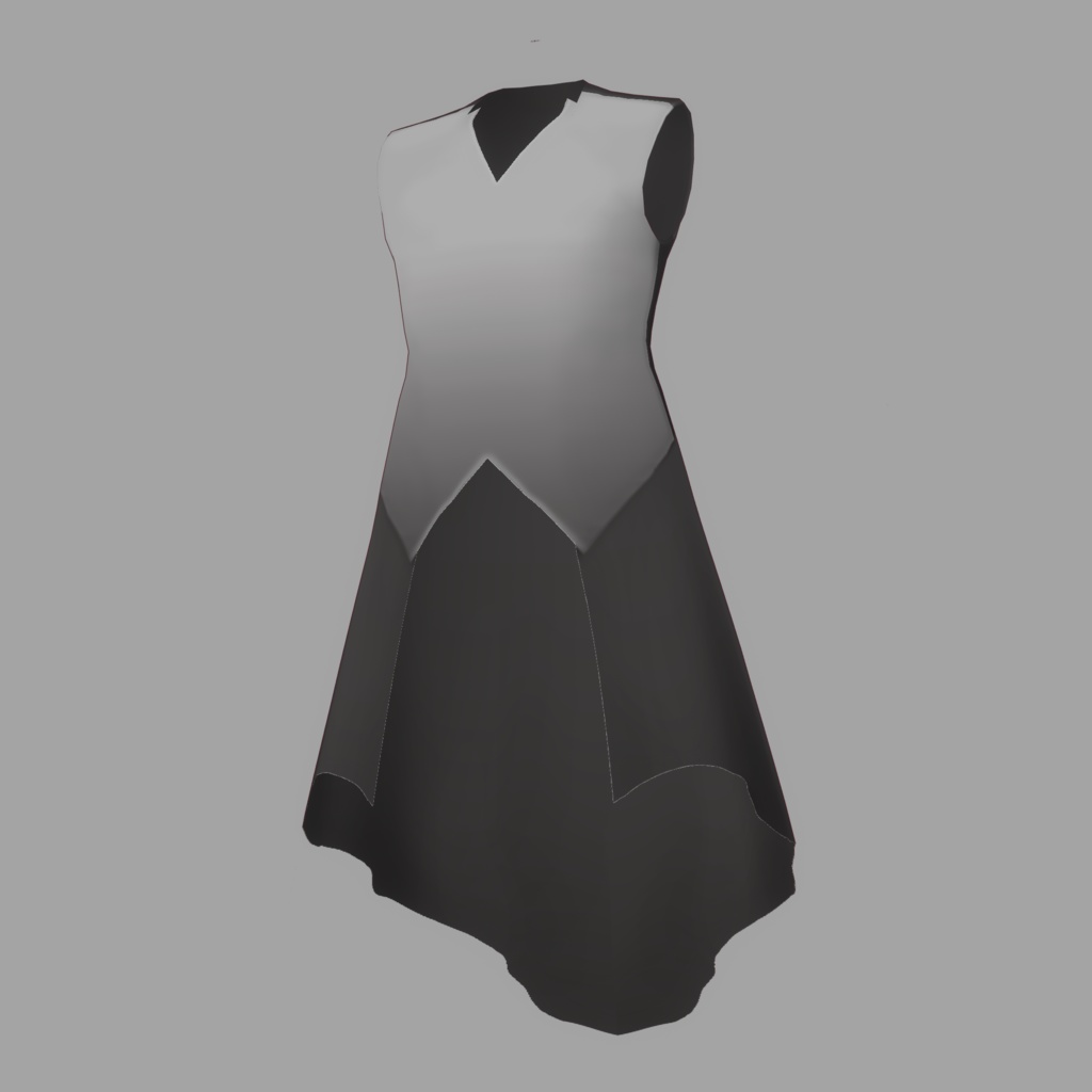 【C2&C】シンプルペプラムベスト