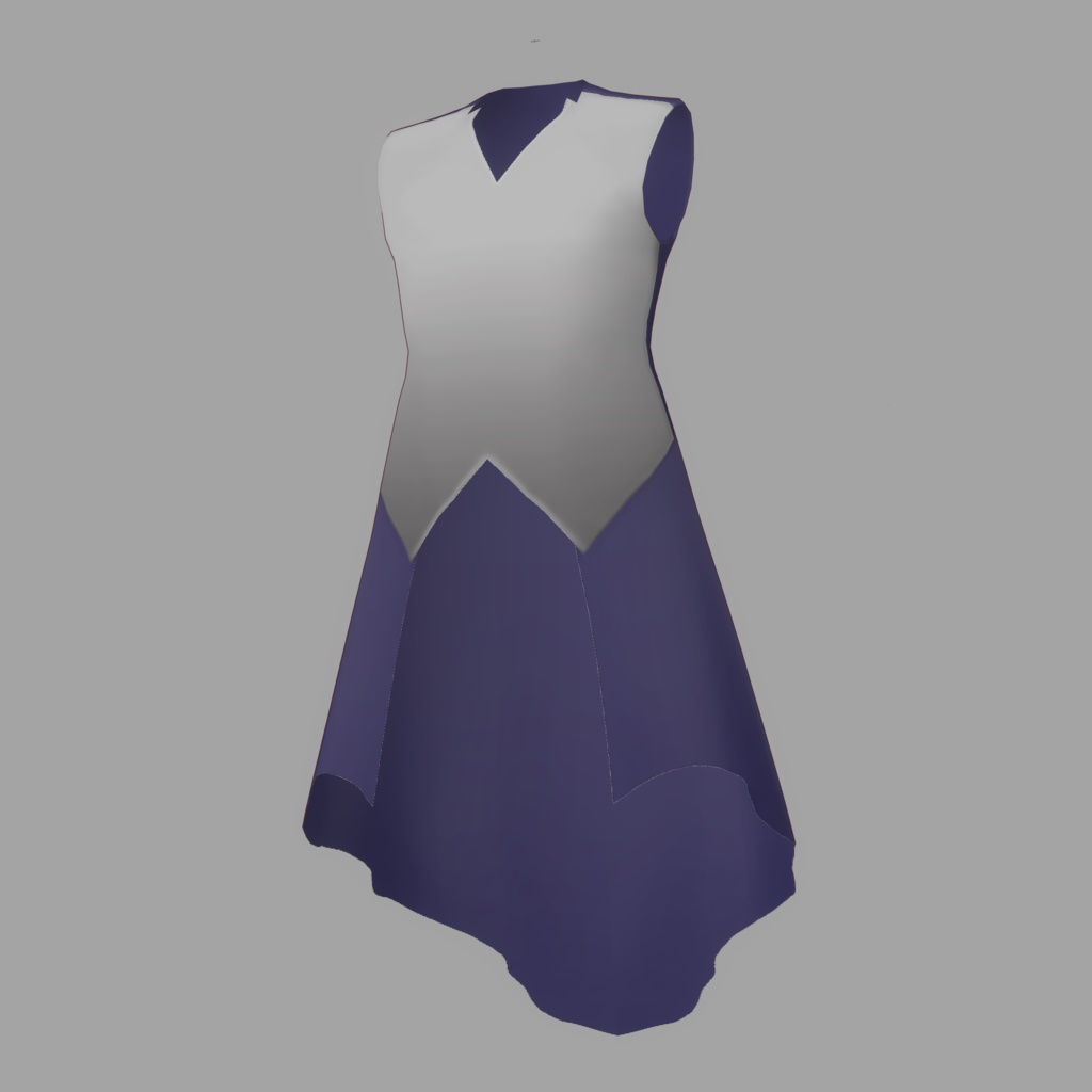 【C2&C】シンプルペプラムベスト