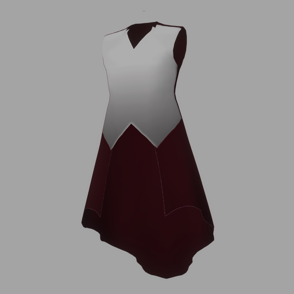 【C2&C】シンプルペプラムベスト