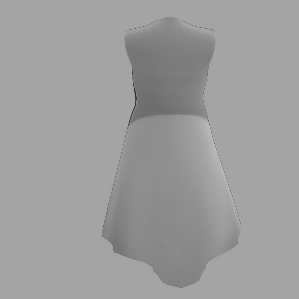 【C2&C】シンプルペプラムベスト