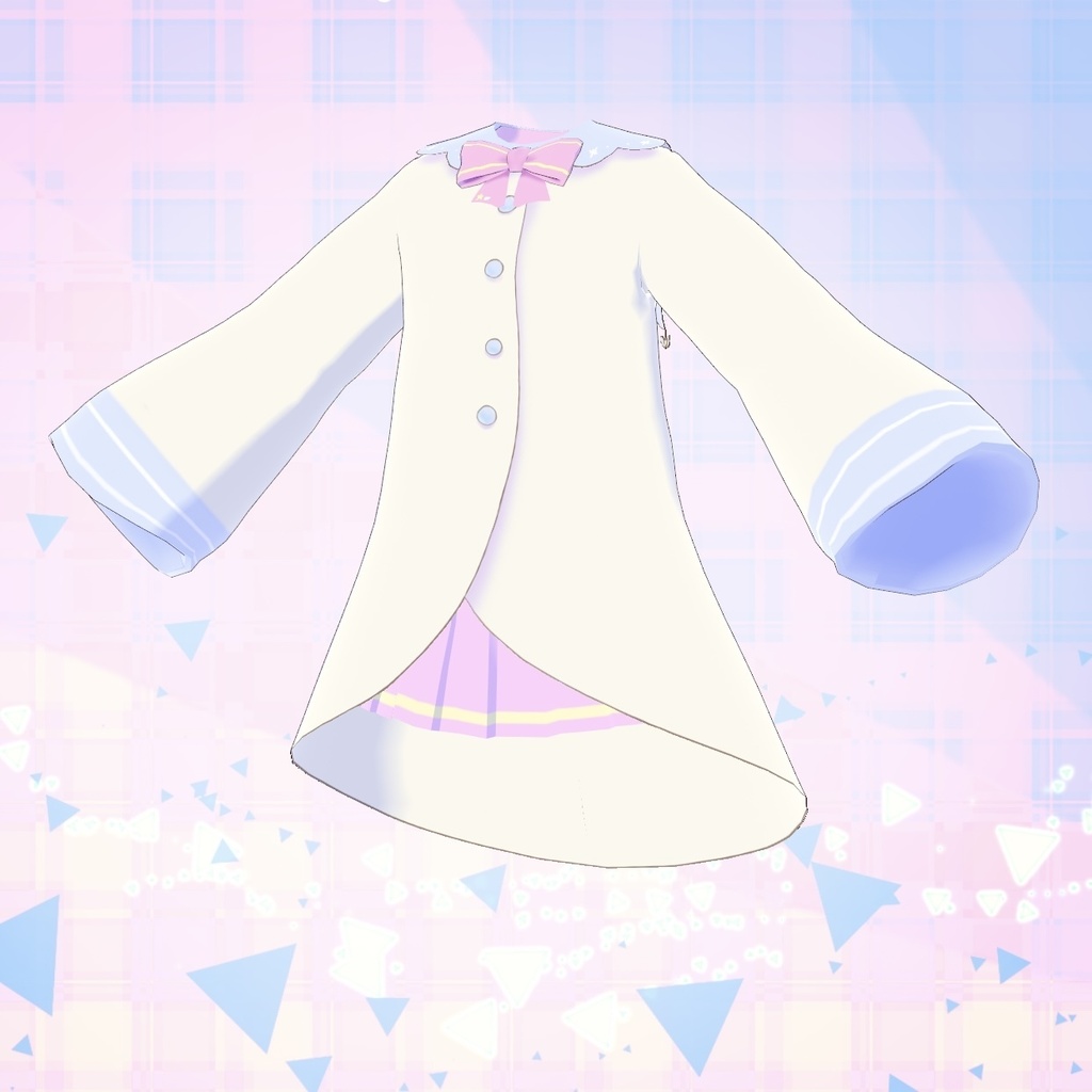 【VRoid衣装】ゆめふわセーラーコート | C2&C