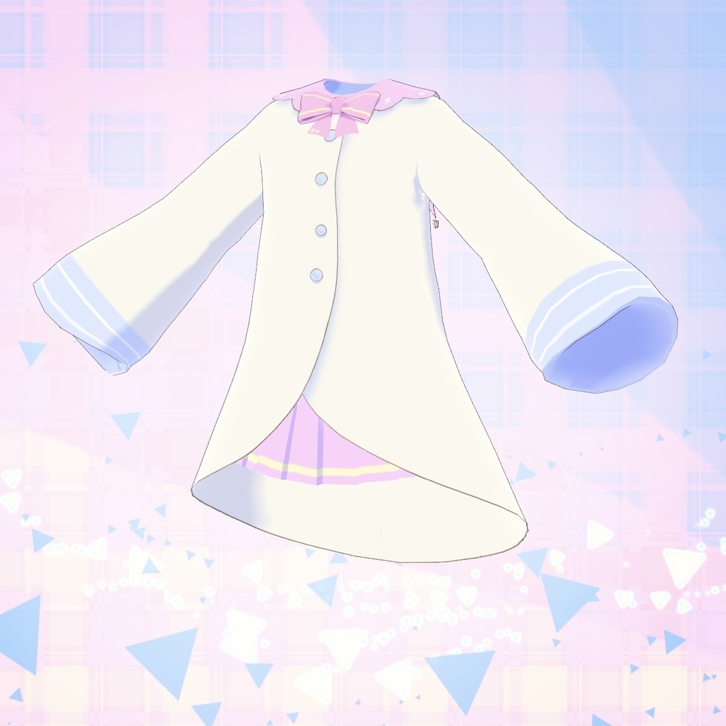 【VRoid衣装】ゆめふわセーラーコート | C2&C
