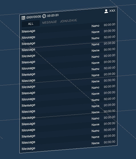 LogStream - VRChat World UdonSharp イベントログ表示アセット