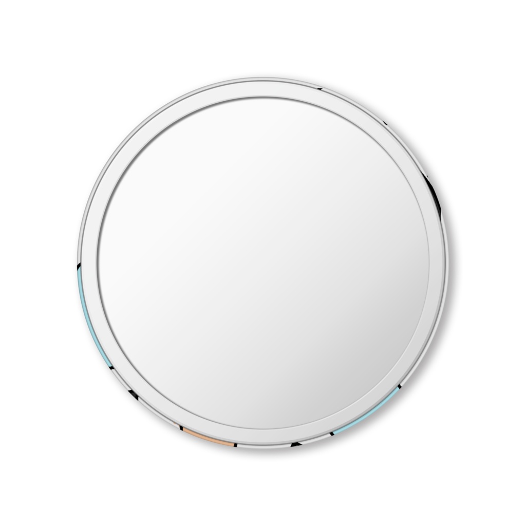 メイド アップルミント 缶ミラー