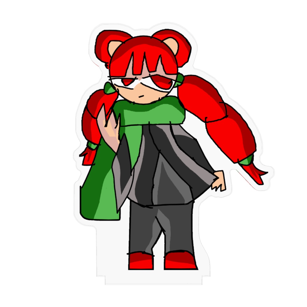 イチゴ アクリル ステンド