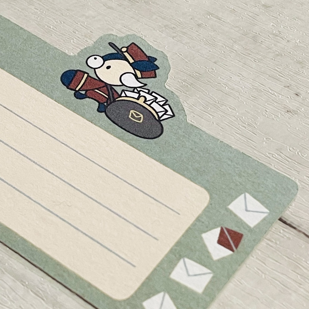 メッセージカード(郵便屋さん)