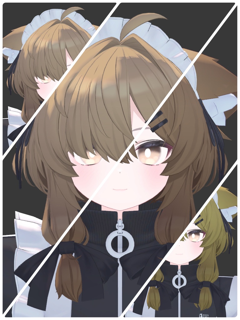 【無料】真冬用くすみからーヘアテクスチャ【全155色】