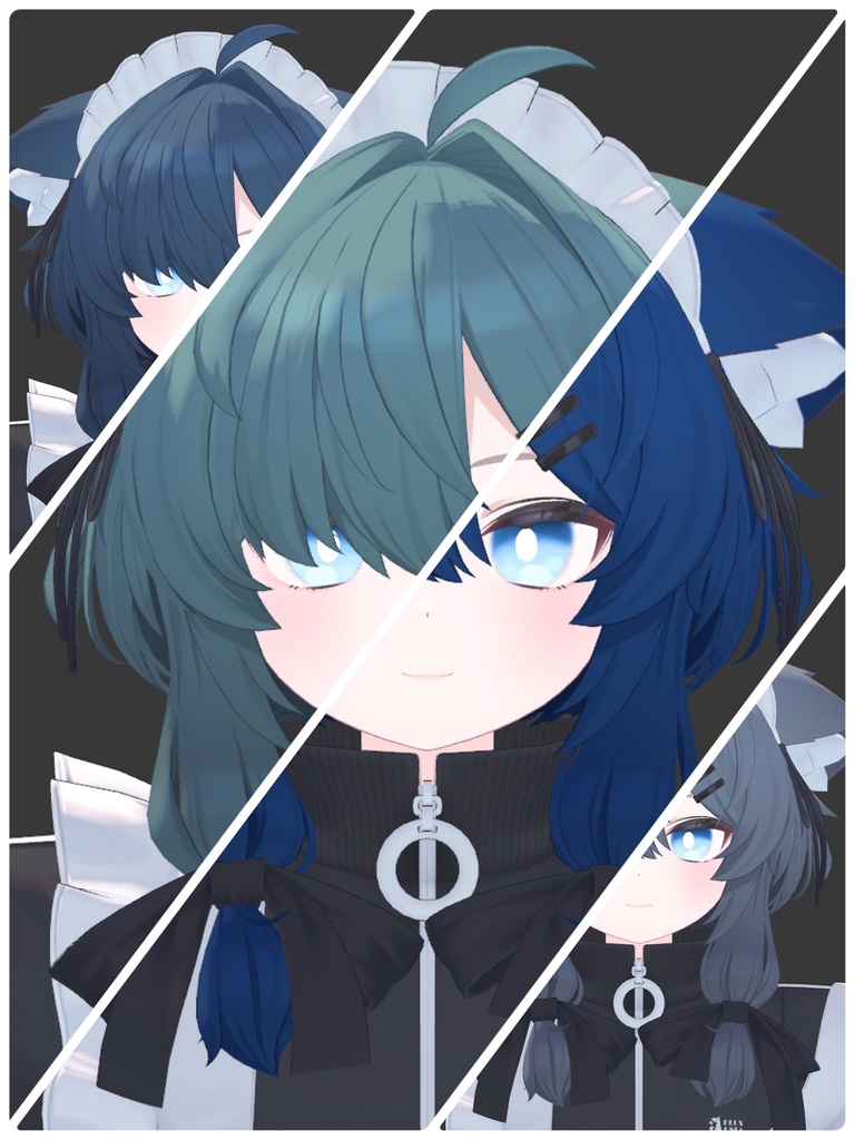 【無料】真冬用くすみからーヘアテクスチャ【全155色】