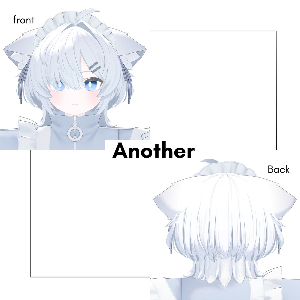 【真冬用】♡🐺Wolf hair parts🐺♡