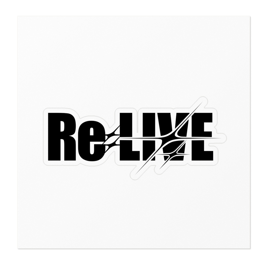 Re:LIVEロゴステッカー