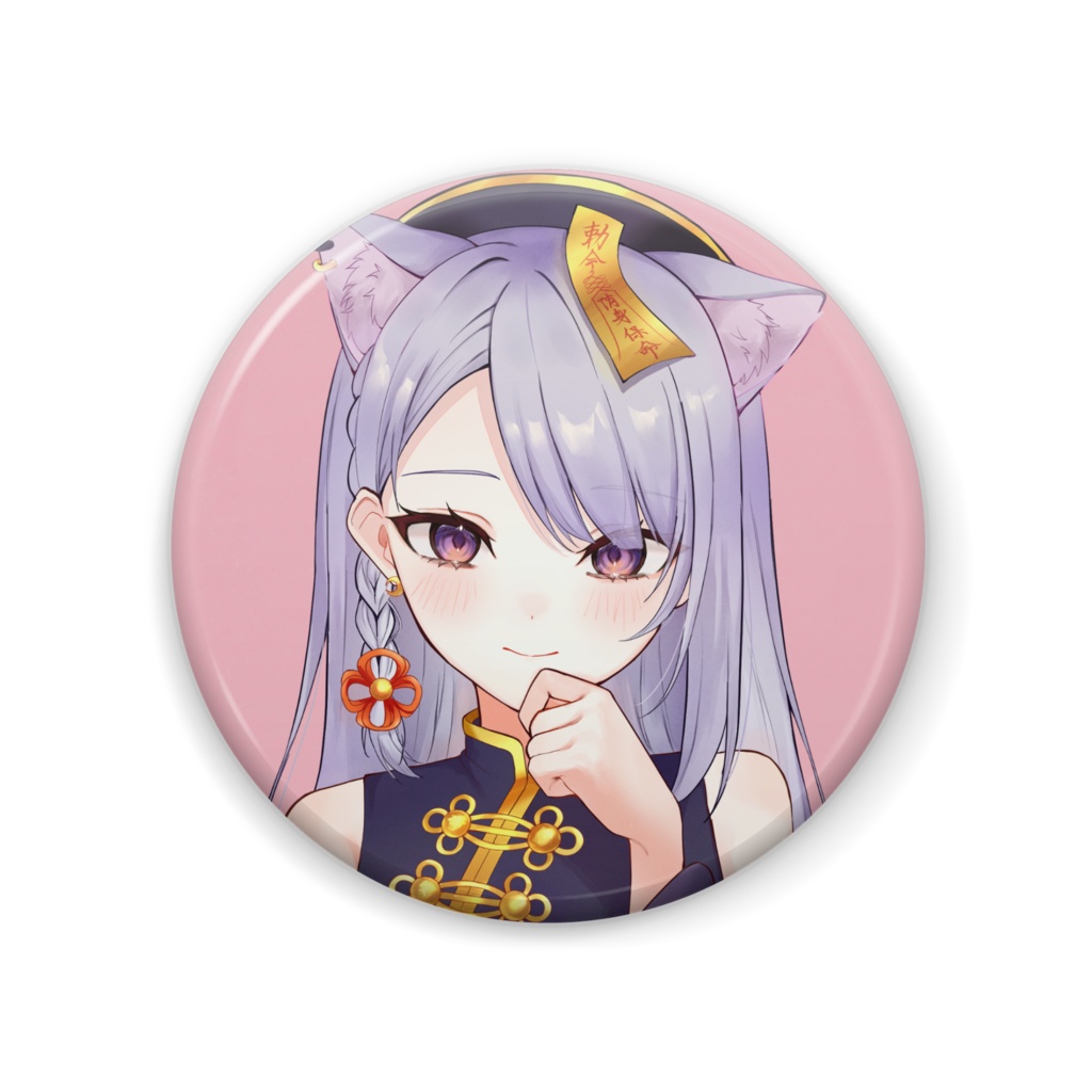 【常設】今宵ほたる缶バッチニッコリVer.（57mm）