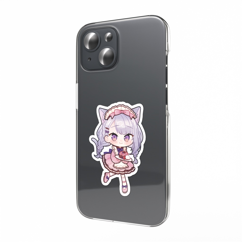 【常設】ハーフアニバーサリー お給仕ほたるスマホステッカー