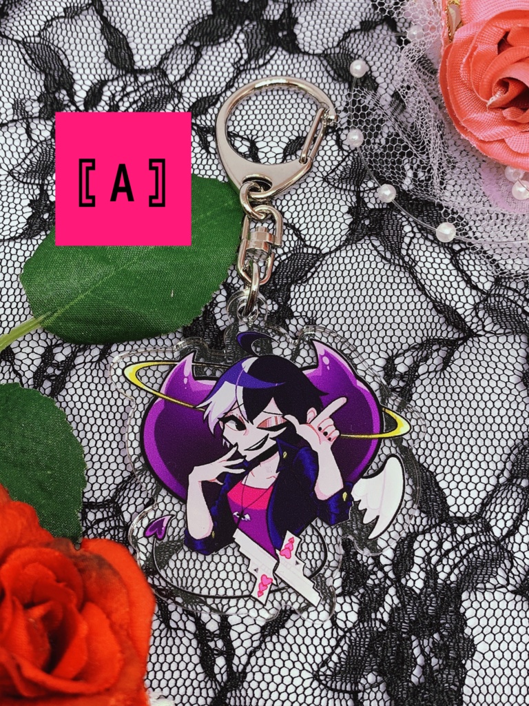 アクリルキーホルダー〖⚠︎要注意人物⚠︎〗全2種