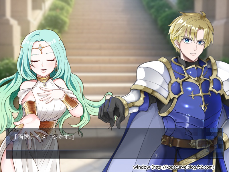 立ち絵素材 (聖騎士風の青年 表情8種類+1、他差分付き)