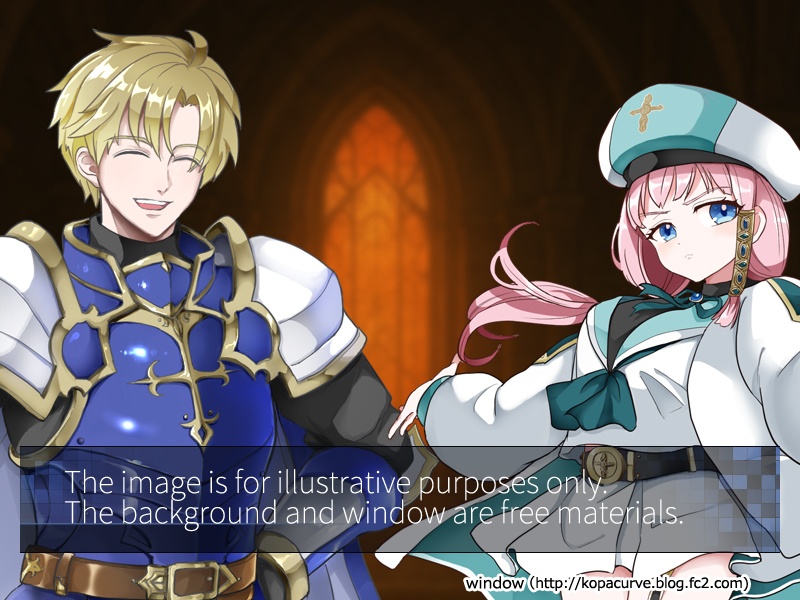 立ち絵素材(回復役風の女の子 表情10種類+1)