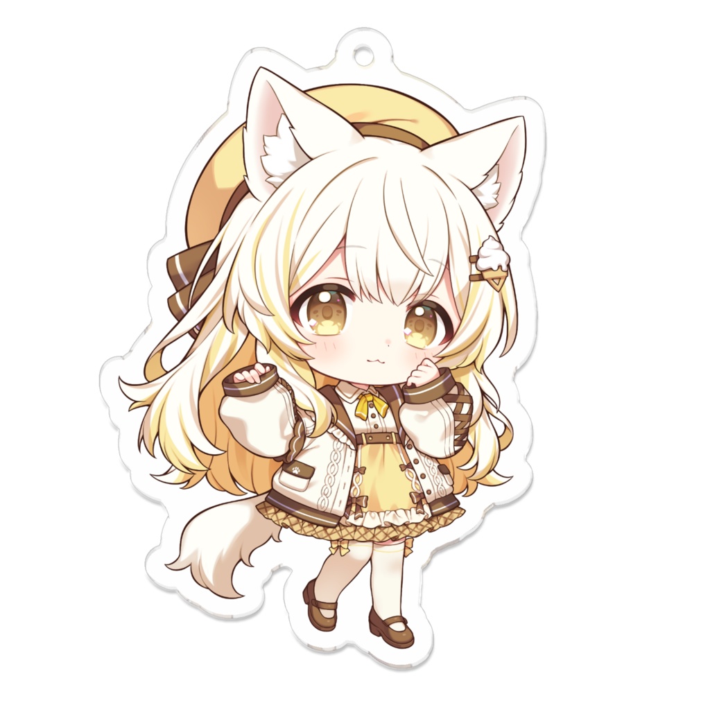 小白井そふとデビュー記念 アクリルキーホルダー