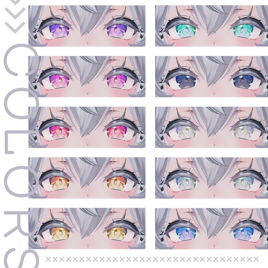 【Sio】Crystal Cat Eyes & Maku up