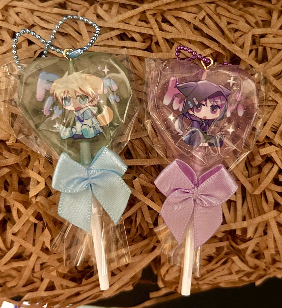 フレン ユーリ ペロキャンアクキーセット