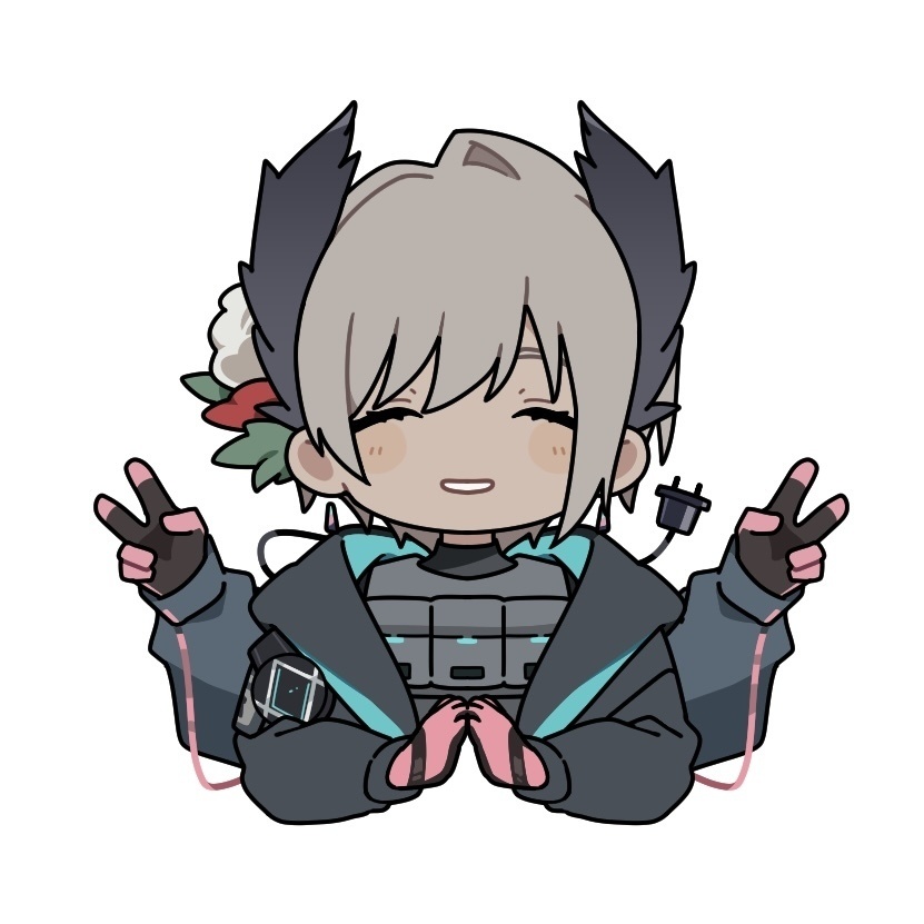 レイディアン 手が動くアクリルキーホルダー