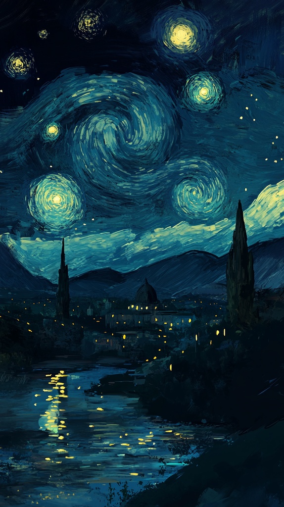 The night with Van Gogh