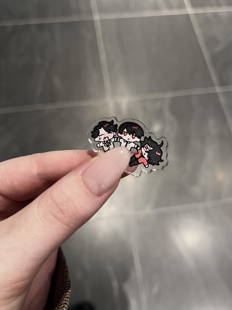 ミニ大竹新アクリルブロック~組体操~