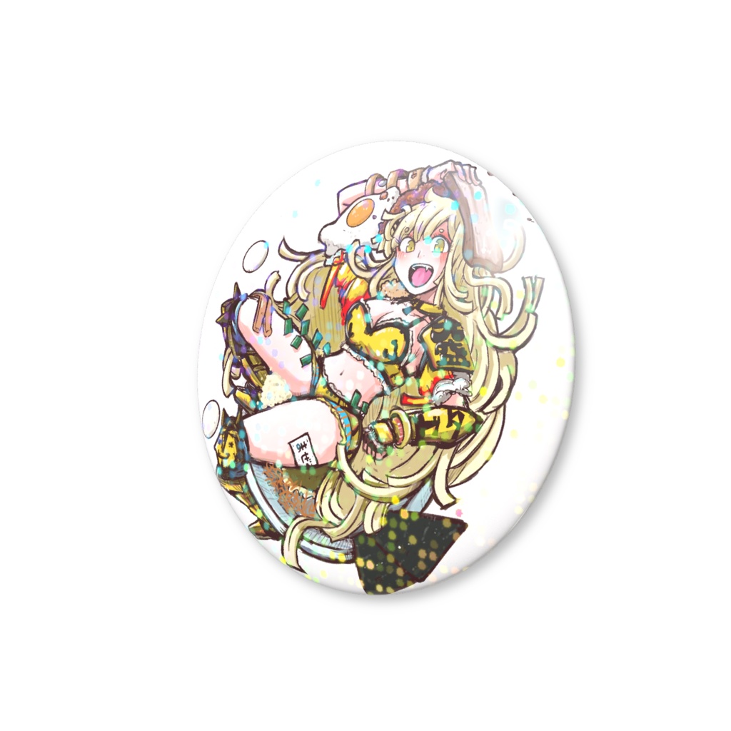 まぜそばちゃんバッジ