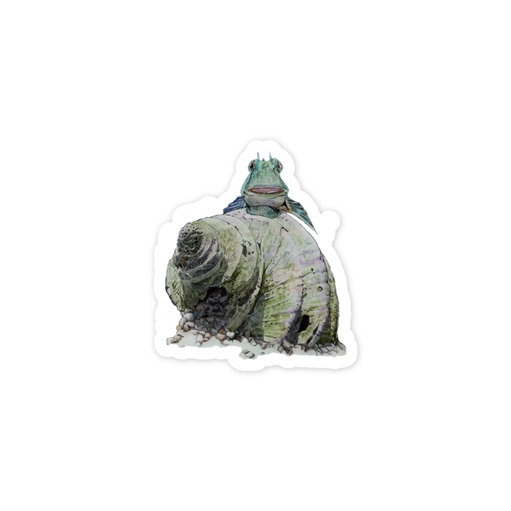 スマホステッカー(カエルウオ)