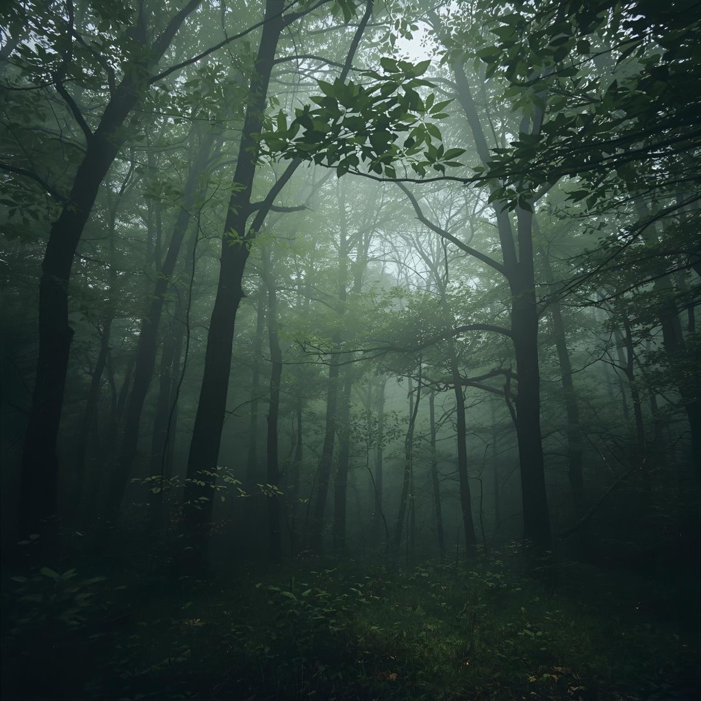 AI背景素材【森のはじまり】