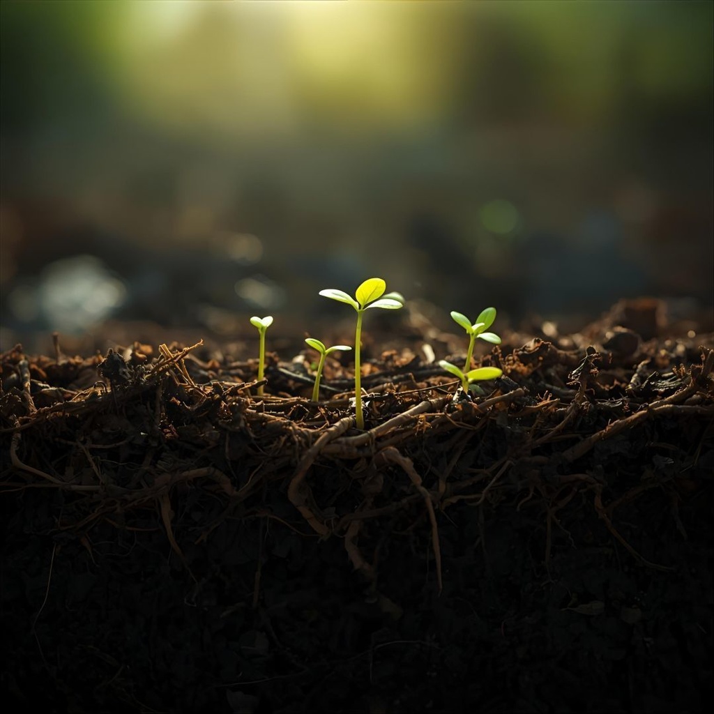 AI背景素材【光の記憶】