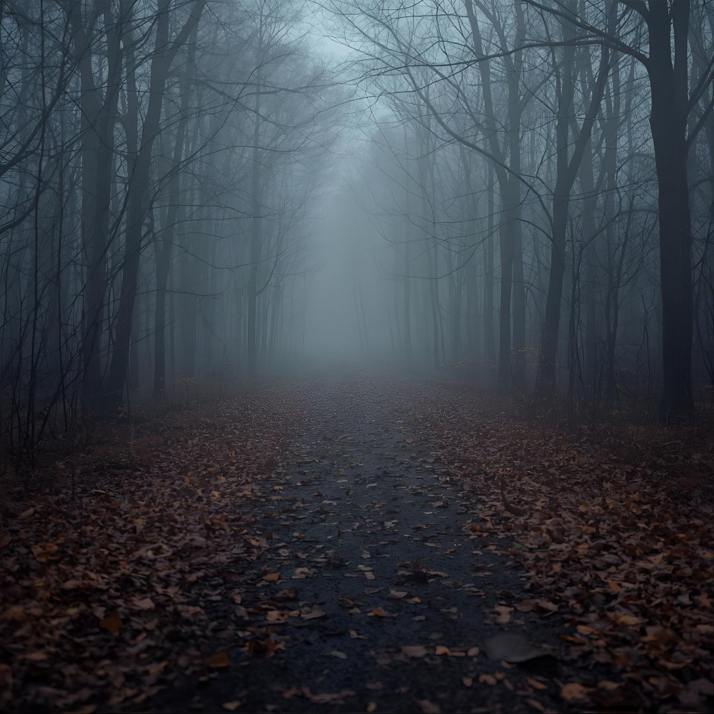 AI背景素材【森の祈り】