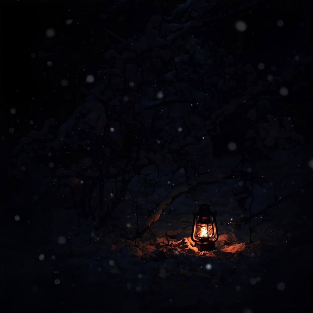 AI背景素材【森の祈り】