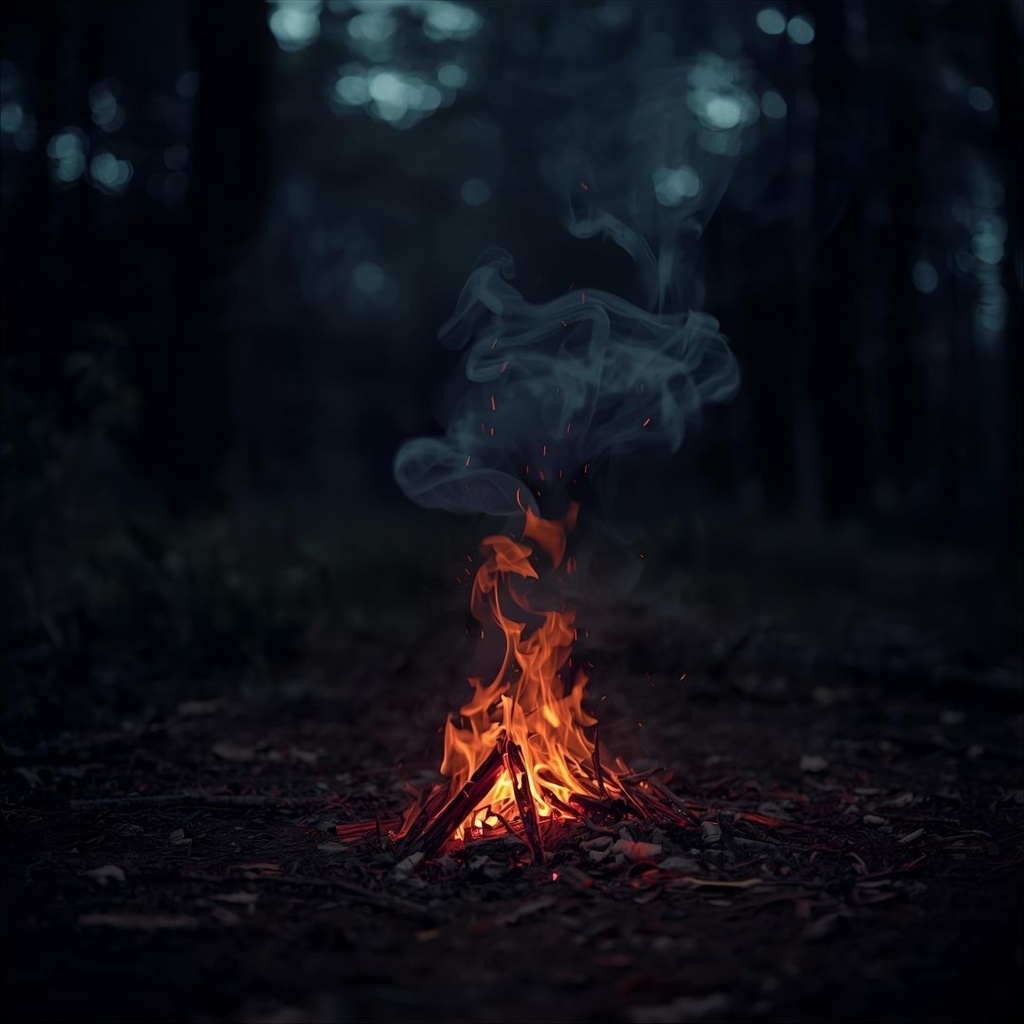 AI背景素材【森の祈り】