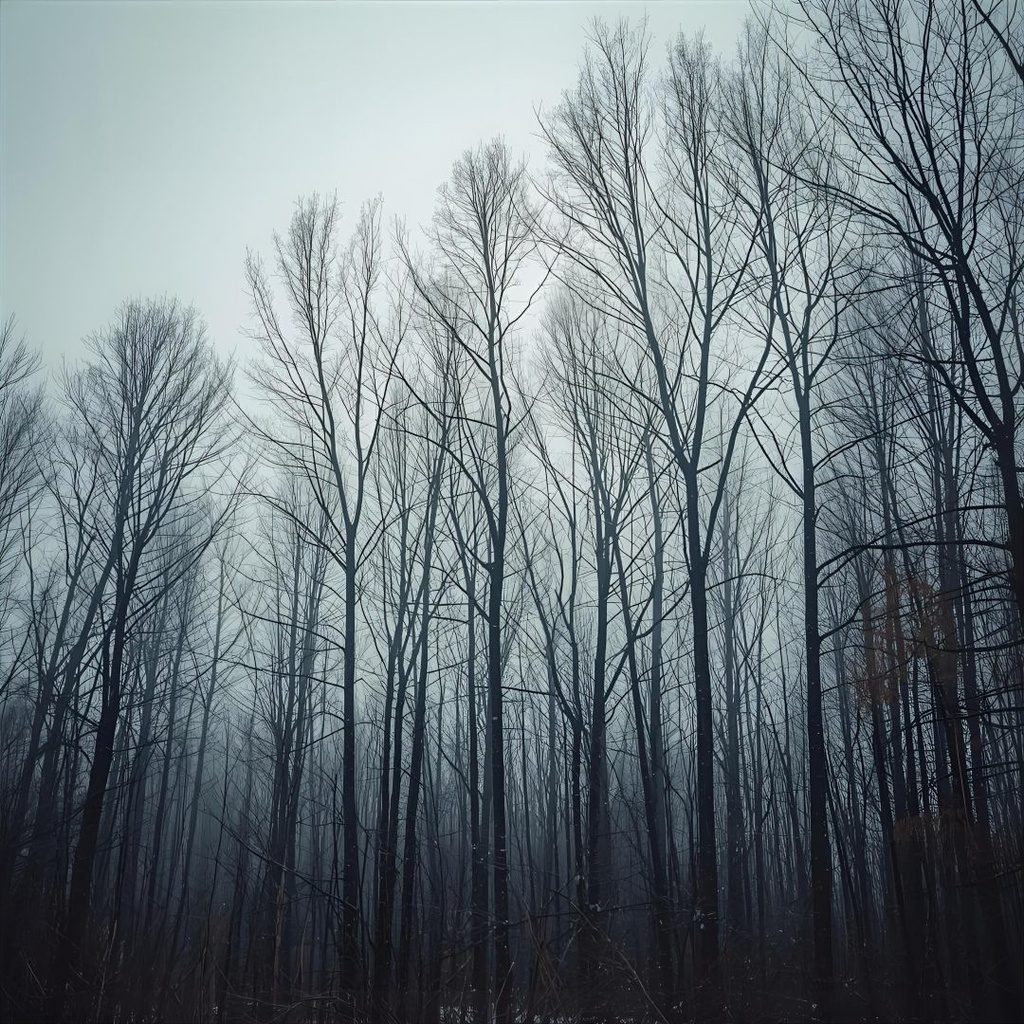 AI背景素材【森の祈り】