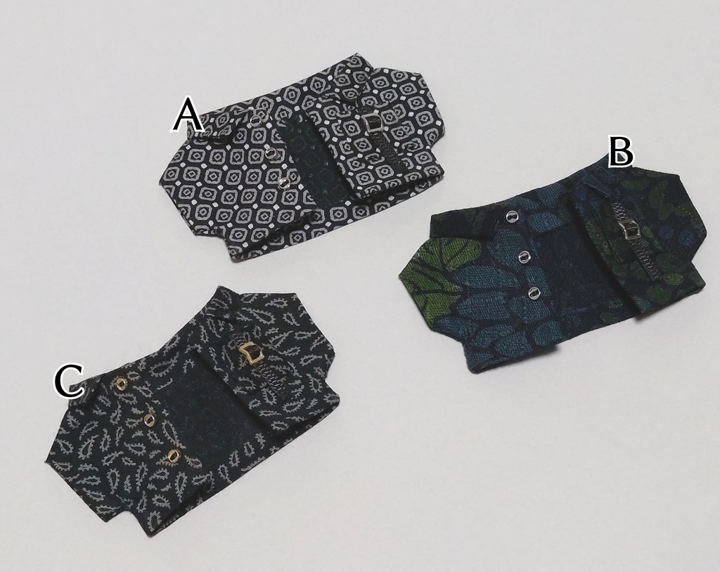 前開き柄物ジャケット