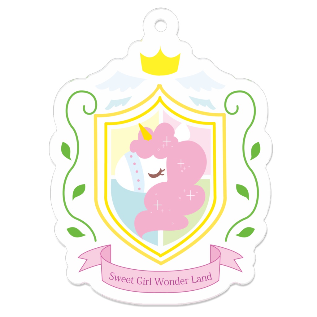 「Sweet Girl Wonder Land」アクリルキーホルダー