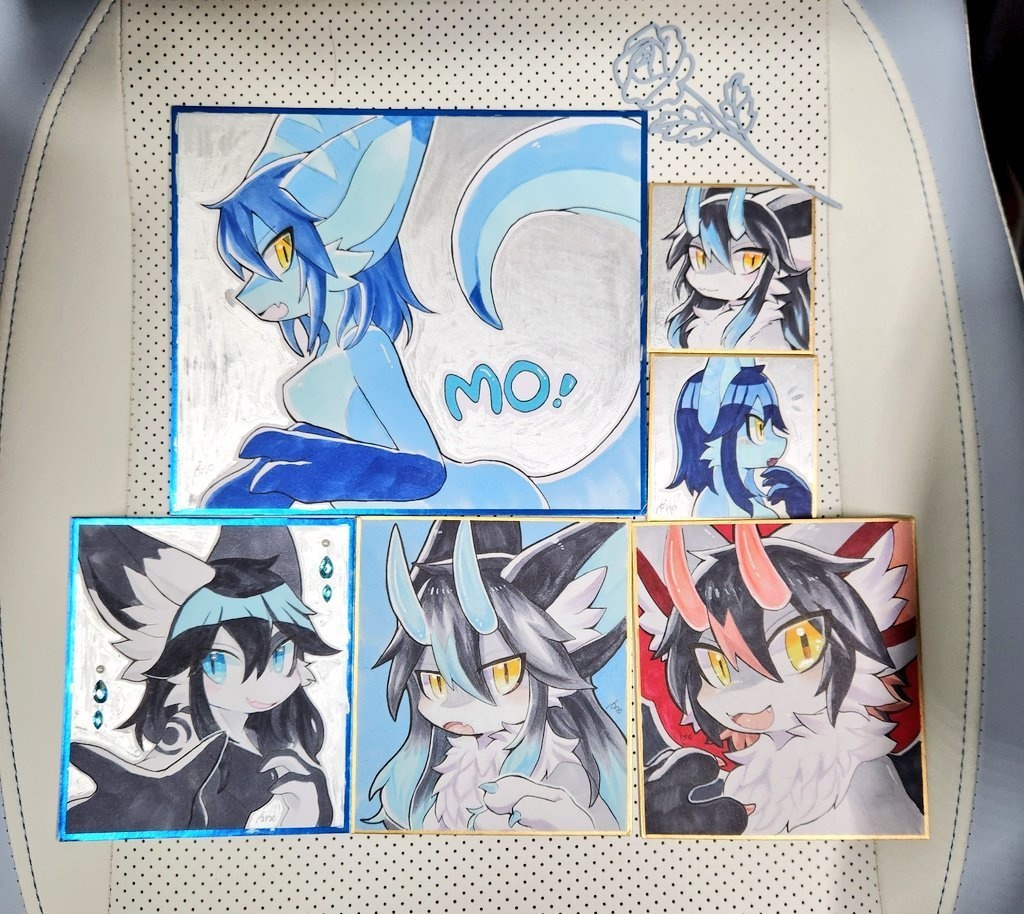 中色紙 モブちゃ (匿名配送のみ)