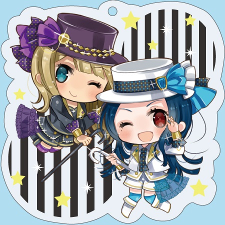 NI+CORA　アクリルキーホルダー