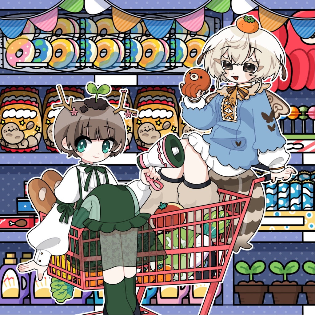 [M3-2025春] myme ft.キツネリ cover song DLカード「caart」🛒