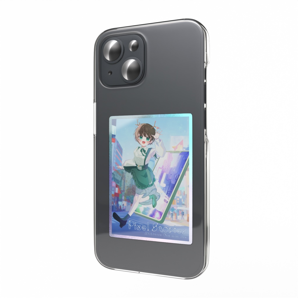 #とせわん オーロラスマホステッカー🌸🪞