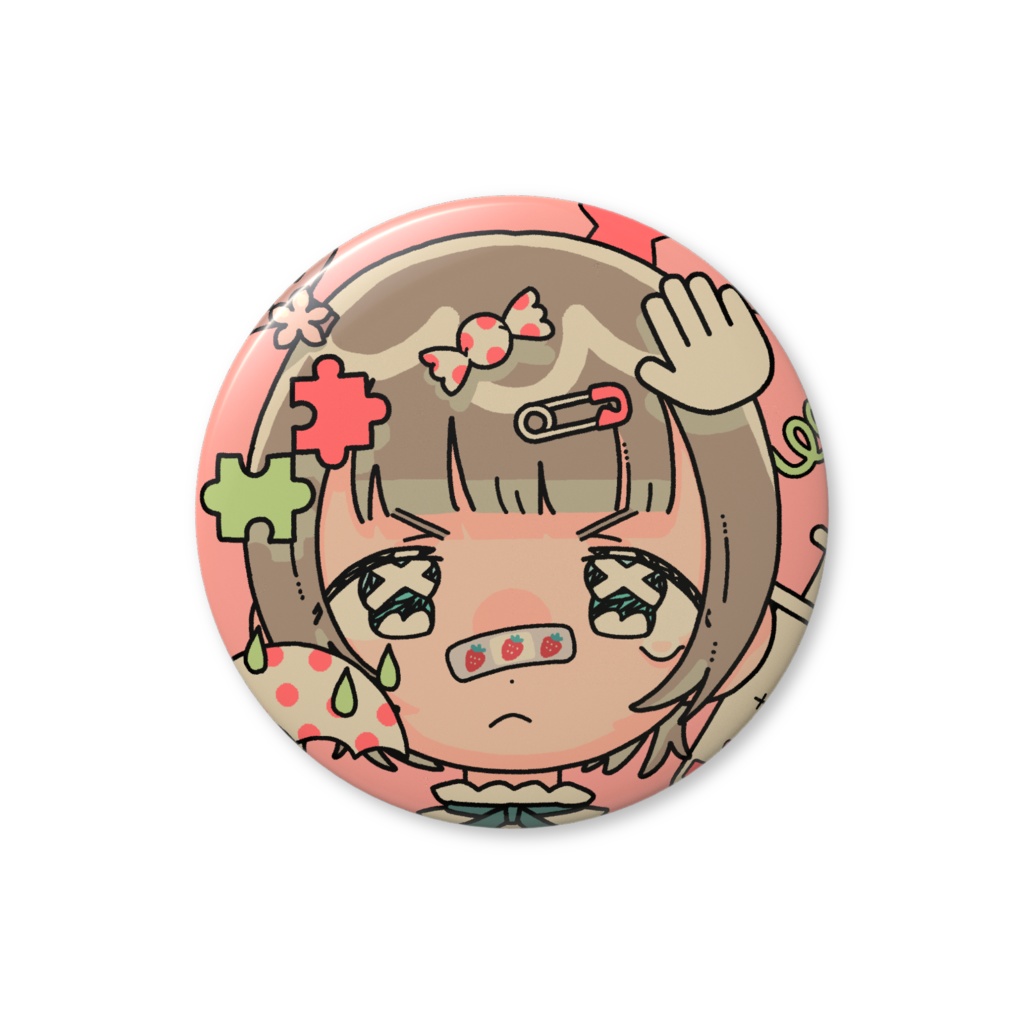 みちとせ缶バッジ(56mm)🌸