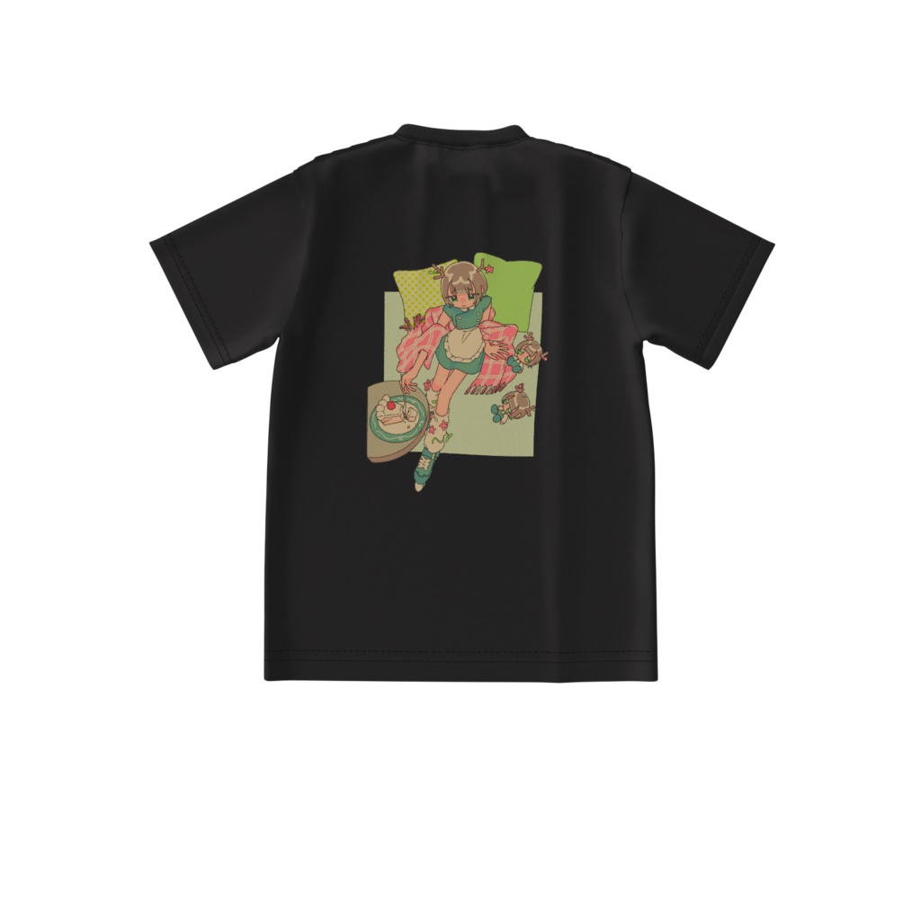 [はぴば2025]背面プリントビッグシルエットTシャツ