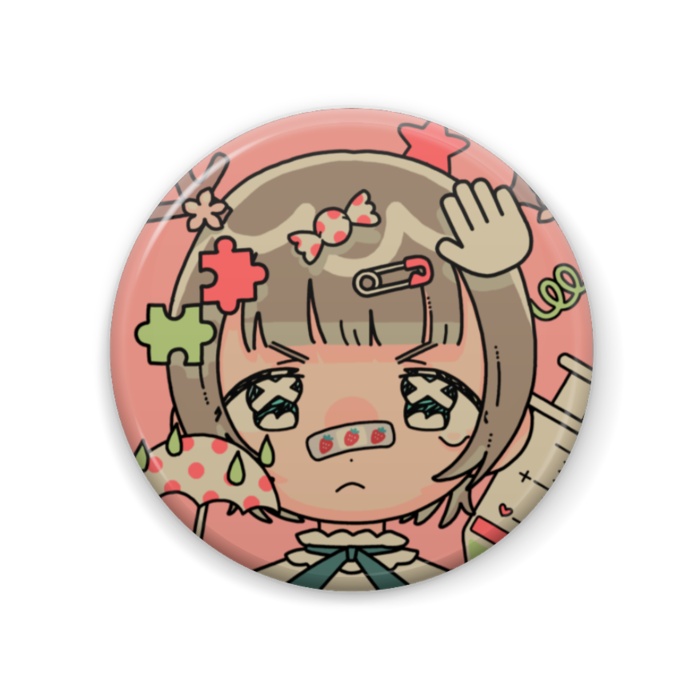 みちとせ缶バッジ(56mm)全5種