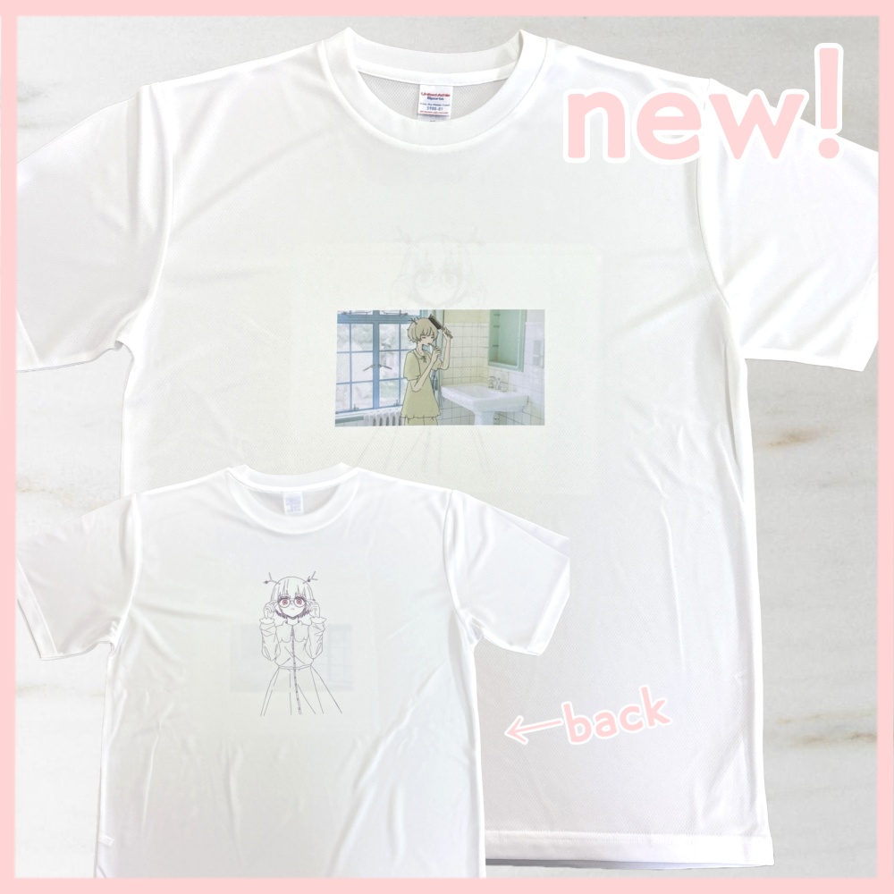両面印刷ドライTシャツ(XL)