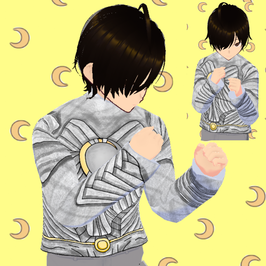 Moon Knight Costume Top [VRoid Studio] - weeblets VTubing store - BOOTH