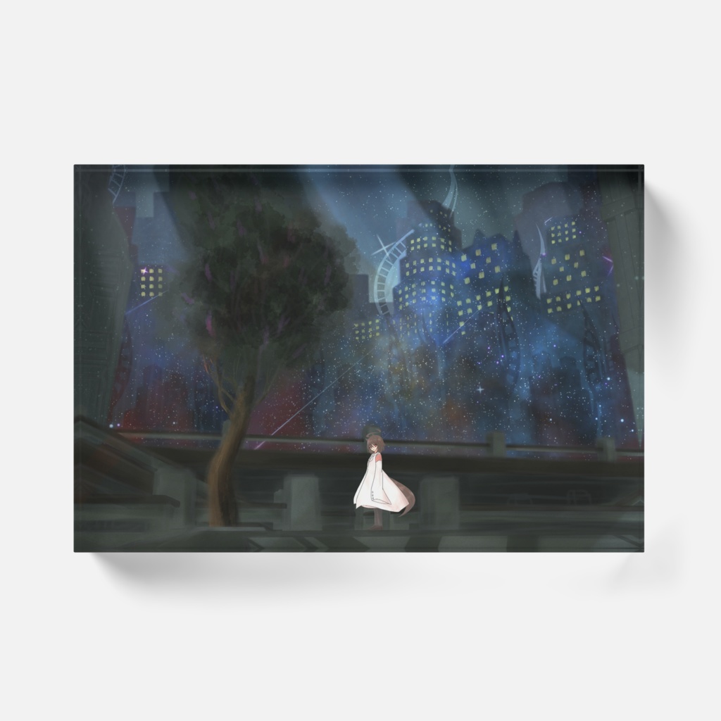 星の海 アクリルブロック