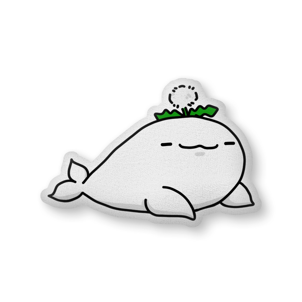 わたんぽぽのすなめりさんクッション