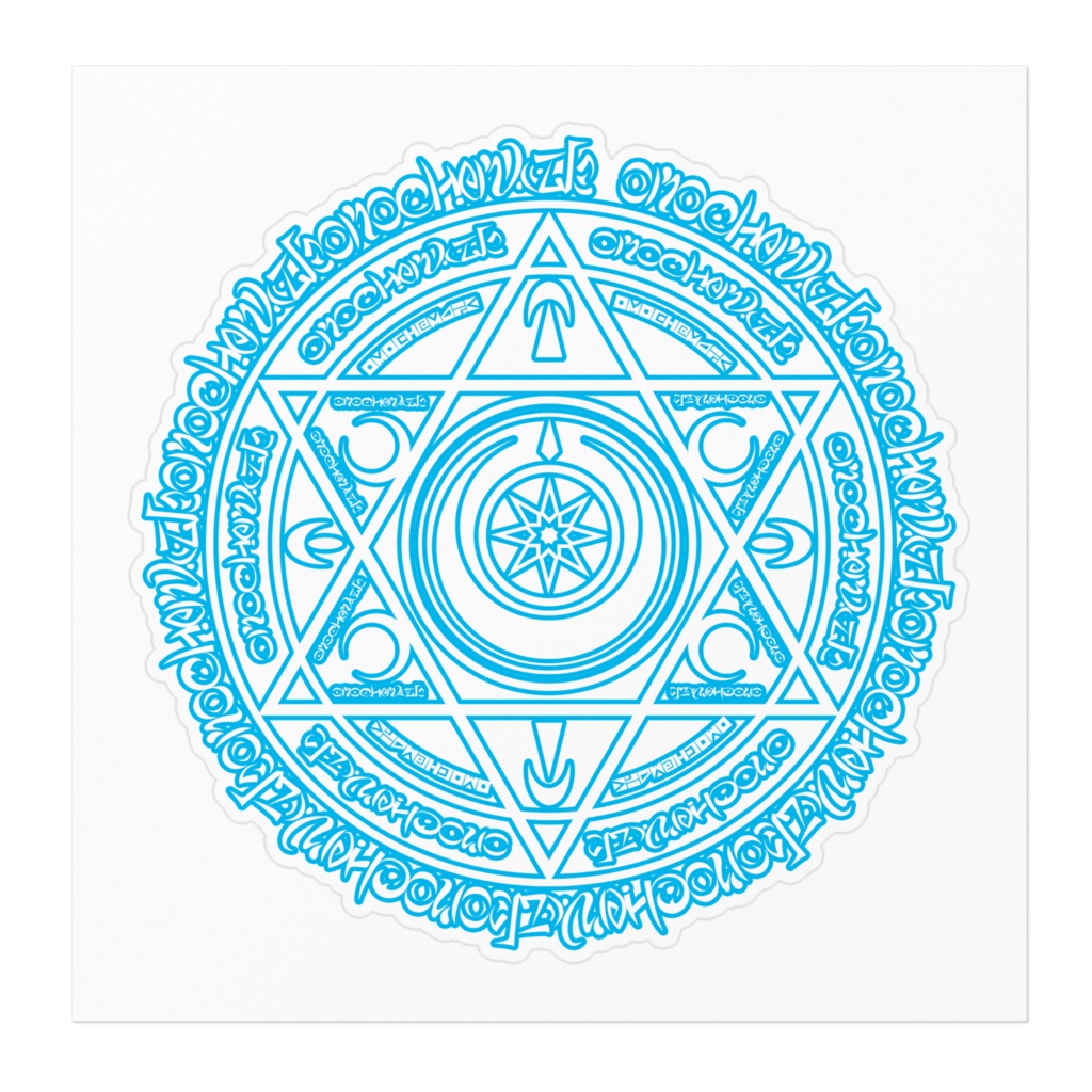 OMCM 魔法陣ステッカー