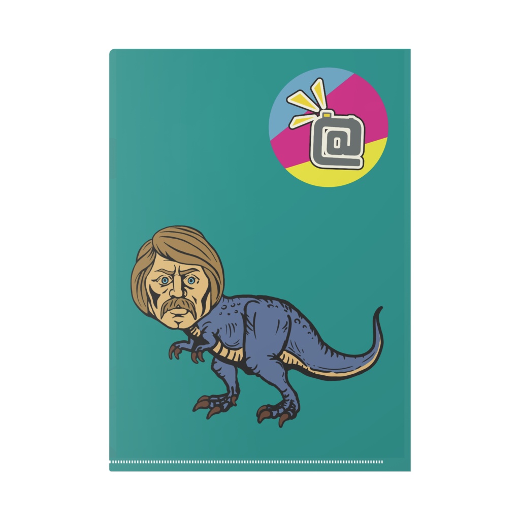 オモch@ダイナソー クリアファイル