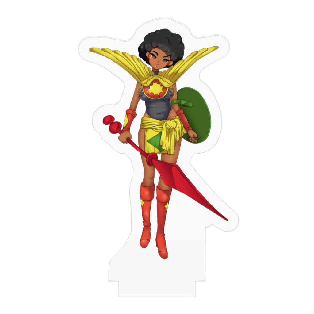 OMCM気になる太陽のアイツが女体化⁉アクリルフィギュア